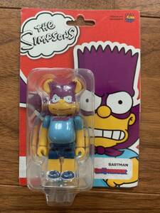 【新品未開封】ベアブリック The Simpsons Bartman 100% Bearbrick Medicom KAWS シンプソンズ バートマン Matt Groening Bart バート