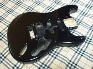 ＜期間限定値引き＞ 1987年製 FERNANDES STF-125 Center 2PC Alder Body Black　Stratocaster Type　フェルナンデス センター2PC アルダー