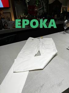 ★美品★　EPOKA　エポカ　UOMO　パンツ　ホワイト　クリーニング済み　