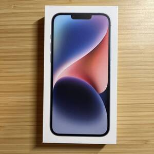 新品未開封 Apple iPhone 14 plus 128GB SIMフリー ブルー Midnight MQ4H3J/A A2885 eSIM デュアルSIM 大画面