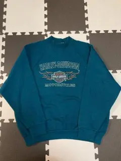 90s HURLEY DAVIDSON ハーレーダビッドソン スウェット XL