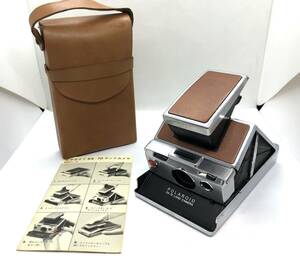 POLAROID ポラロイド SX-70 ランド フィルム カメラ ケース 説明書付き 現状品