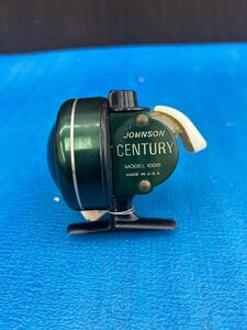 8-1-17-10 ジョンソン Johnson Century Model 100B クローズドフェイス スピニングリール　アメリカンリール