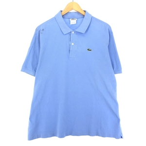 古着 ラコステ LACOSTE 半袖 ポロシャツ メンズL /eaa428368 【SS2409_30%】