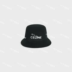 新品 CELINE セリーヌ バケットハット ブラック