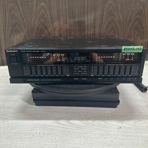 MYM9-147 激安 イコライザー Technics SH-E70 STEREO GRAPHIC EQUALIZER 通電OK 中古現状品 ※3回再出品で処分