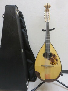 【大黒屋】【中古品】落合マンドリン Ochiai Mandolin DSS マンドラ ハードケース付 落合忠男 ※個人名入あり　1996　付属品有り