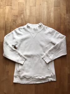 【美品】SHIPS別注 Champion チャンピオン REVERSE WEAVE リバースウィーブ モックネック スウェット Sサイズ 青タグ