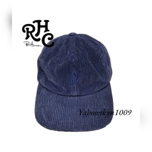 RHC ロンハーマン “R”刺繍ロゴ入り コーデュロイ キャップ CAP ユニセックス 男女兼用 キャップ帽子 