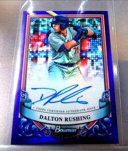 Dalton Rushing auto ダルトン ラッシング サイン 直筆サイン 2024 Topps Bowman Sterling Dodgers 有望株 Prospect 大谷 同僚