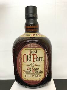 Uー５☆彡　☆彡　古酒／未開封　Grand Old Parr グランド オールドパー 12年 デラックス スコッチ ウイスキー 750ml 43％ 