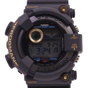 【美品】カシオ G-SHOCK フロッグマン 30周年記念復刻モデル タフソーラー メンズ 腕時計 純正樹脂バンド GW-8230B-9AJR【いおき質店】