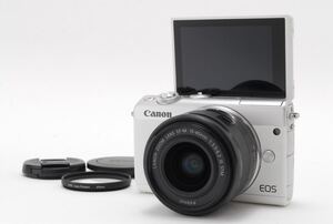 ★極美品★キャノン EOS M100★Wi-Fi&自撮りラクラク！