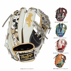 1307252-Rawlings/軟式グラブ クラッシュザストーン N62 内野手 野球グローブ/LH