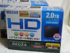 【日本全国 送料無料】 hdd 2tb × 2台セット (合計 4tb) : 型番 HDCR-U2.0EK ★ 中古 ★ 外付けHDD・ハードディスク