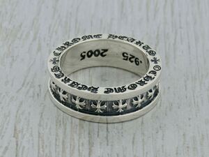 CHROME HEARTS/TINY CH PLUS SPINNER RING/#20/クロムハーツ/タイニーCHプラススピナーリング