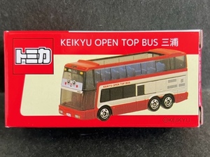 【トミカ】京浜急行バス KEIKYU OPEN TOP BUS三浦（即決）京急バス 三菱ふそうエロキング