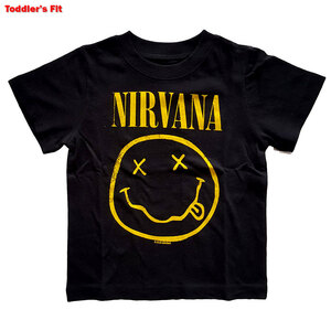 ★ニルヴァーナ キッズ Tシャツ NIRVANA SMILE (UK) 3/4歳 正規品 Kids ロックTシャツ ニルバーナ grunge kurt cobain