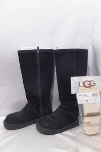 UGG アグ 1891 スエードロングブーツ おまけ付 サイズ23cm ブラック 黒 ブーツ