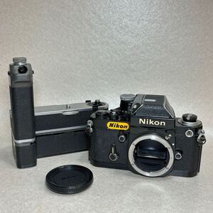 W2 3-131） Nikon F2 A 一眼レフ カメラ MD-2 MB-1 モータードライブ ニコン フィルムカメラ　ジャンク品