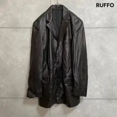 【RUFFO】 ルッフォ レザージャケット ブレザー O976