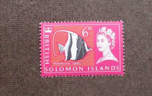 SOLOMON ISLANDS　　SCカタログ＃134　　6p　　未使用　　中古品