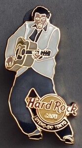 HARD ROCK CAFE★ハードロックカフェ　ユニバーサル★エルビスプレスリー　似★ピン★ピンバッジ 　