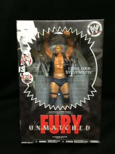 JAKKS：WWE UNMATCHED FURY SERIES 5 スティーブ・オースチン（未開封品）