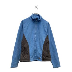 THE NORTH FACE フリース ジャケット ザノースフェイス S ライトブルー レディース フルジップ 古着卸 アメリカ仕入 a607-5145