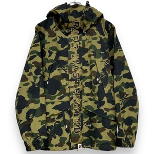 A BATHING APE × MASTERMIND JAPAN カモスノーボードジャケット M 6870-141-055 アベイシングエイプ マスターマインド Snowboard Jacket