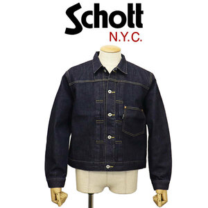 Schott (ショット) 3952007 1st DENIM JACKET デニム ジャケット Gジャン 367INDIGO XL