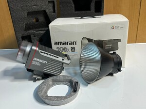 amaran 200x LEDビデオライト バイカラー 2700-6500K 200W バイカラー Bowensマウント 中古 動作未確認