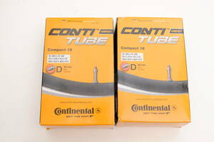 continental 2本 compact16 英式 26mm チューブ コンチネンタル コンパクト