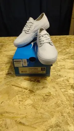 新品未使用！LAKAI OXFORD(WHITE CANVAS)7.5インチ