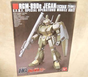 プラモデル 取扱説明書 HGUC No.123 ジェガン エコーズ仕様 説明書 組立図 COLOR GUIDE RGM-89De JEGAN ECOAS GUNDAM 機動戦士ガンダムUC