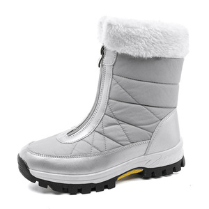 ☆ グレー ☆ 38(24cm) ☆ スノーブーツ pmysnowboot03 スノーブーツ レディース スノーシューズ 冬 ブーツ シューズ くつ 靴 ハイカット