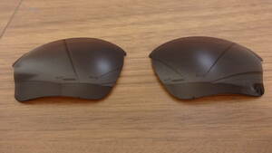 処分価格！！！オークリー ハーフジャケット 1.0 XLJ用 カスタム偏光レンズ BROWN Color Polarized 新品 Half Jacket 1.0 XLJ