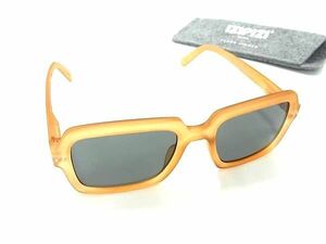 1円 ■極美品■ IZIPIZI イジピジ SUN +0.00/AMIRAL C111 EFB サングラス メガネ 眼鏡 メンズ レディース クリア オレンジ系 FD1391