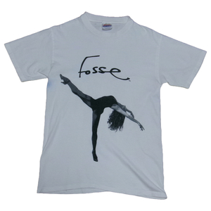 FOSSE T HANES ミュージカル アート Tシャツ フォッシー ヘインズ vintage ヴィンテージ 古着 S