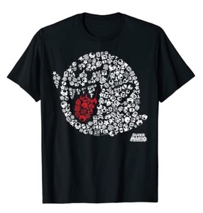 スーパーマリオ ★ テレサ 黒A Ｔシャツ 3XL