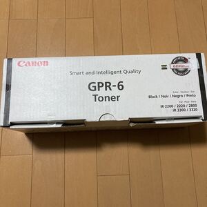 即決　新品　Canon キヤノン トナーカートリッジ GPR-6 ブラック