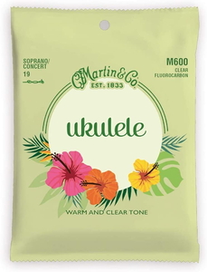 Martin ウクレレ弦 Fluorocarbon Ukulele Strings ソプラノウクレレ用 M600