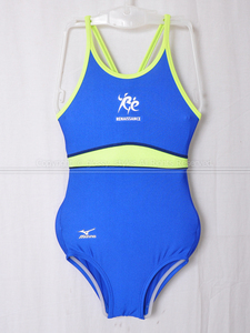 L1207-54■ルネサンススイミング mizuno製 女子スイミングスポーツ水着 K85EC11306 ブルー 130