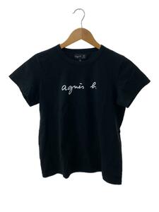 agnes b.◆Tシャツ/3/コットン/BLK/EA72S137//