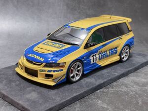 ENGUP 1/18 三菱 ランサーエボ ワゴン　Lancer Evolution IX Wagon ミツビシ　EVO 間: autoart オートアート　イグニッションモデル ig