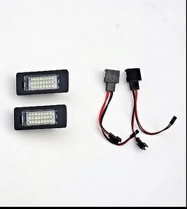 ♪ 激白光！ アウディ LED 　ライセンス灯　ナンバー灯 A6 C7 4G アバント