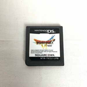 TOM【中古品】 Nintedo DS 任天堂DS ドラゴンクエスト6 幻の大地 ソフトのみ　　 〈23-240531-WY-1-TOM〉