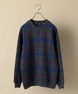 「SHIPS」 長袖ニット SMALL ネイビー メンズ