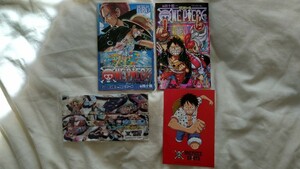 劇場版　ONEPIECE FILM RED 入場者特典＋劇場版　ONEPIECE FILM REDアンコール入場者特典