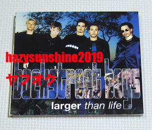 バックストリート・ボーイズ BACKSTREET BOYS PROMO CD LARGER THAN LIFE MILLENIUM ミレニアム